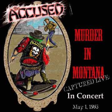 THE ACCUSED "Murder In Montana" LP (Moribund) Orange Vinyl